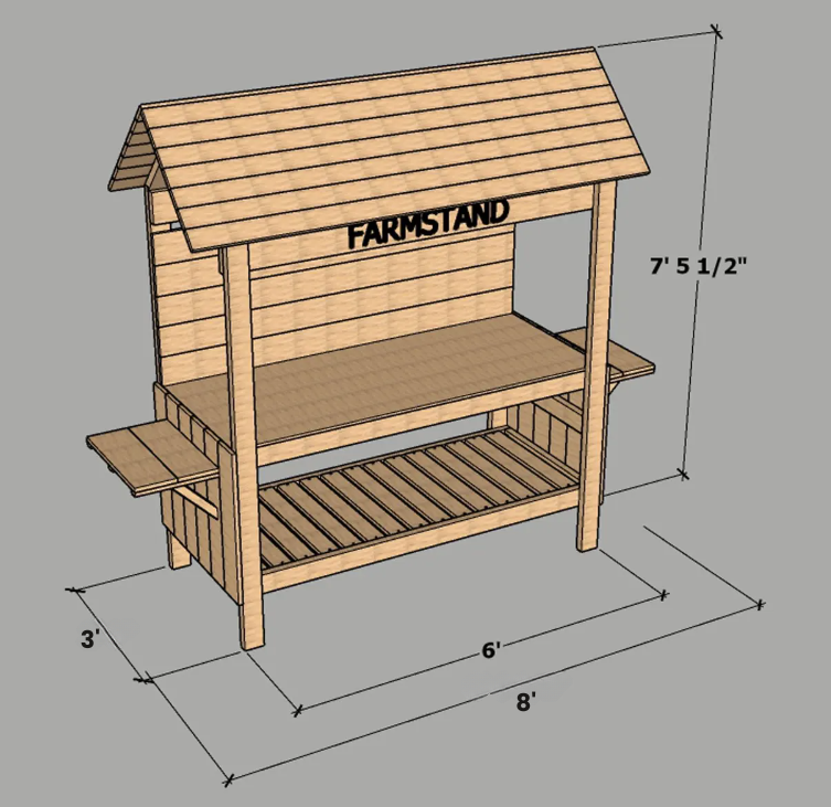 Farmstand Build Sketch